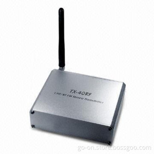 Silent disco headphone transmitter with 500M and 3 channels